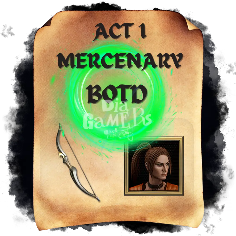 Act 1 Merc Equipment (Botd) Gear Packages