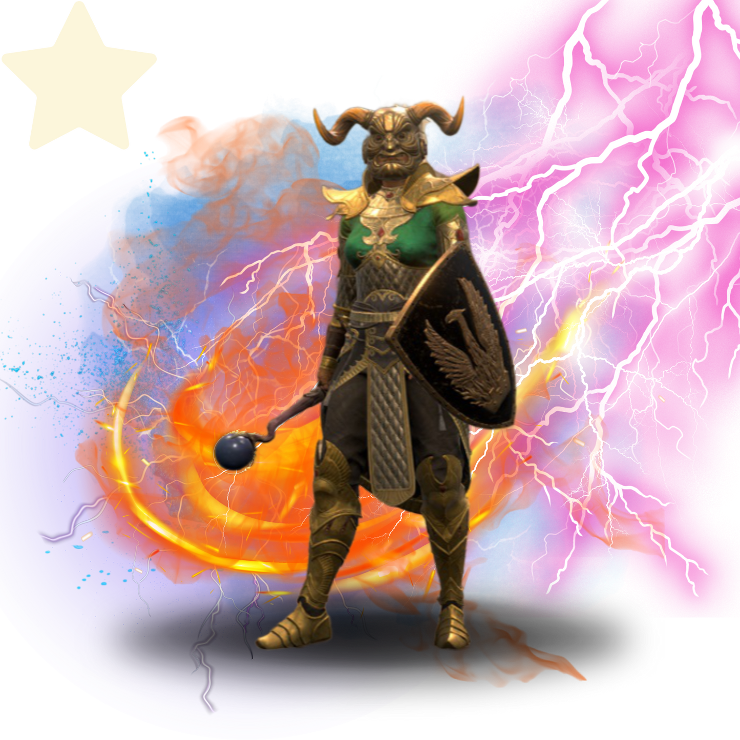 Cold Fire Lightning Sorceress Equipment (Basic)